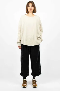 Album di Famiglia 12_96 Linen T-Shirt Natural| Tops