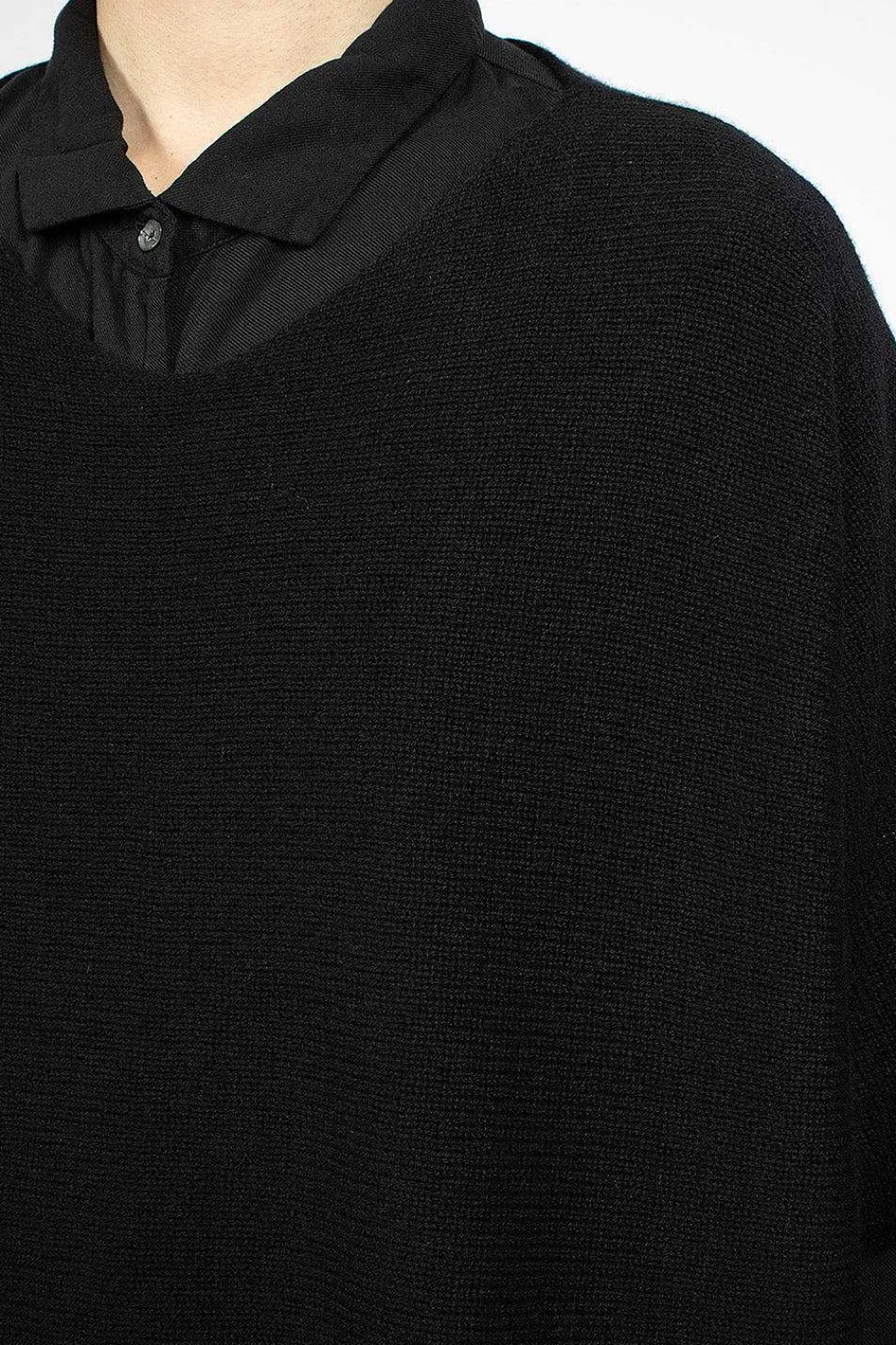 Album di Famiglia 40_217 Maxi Jumper Black| Knitwear