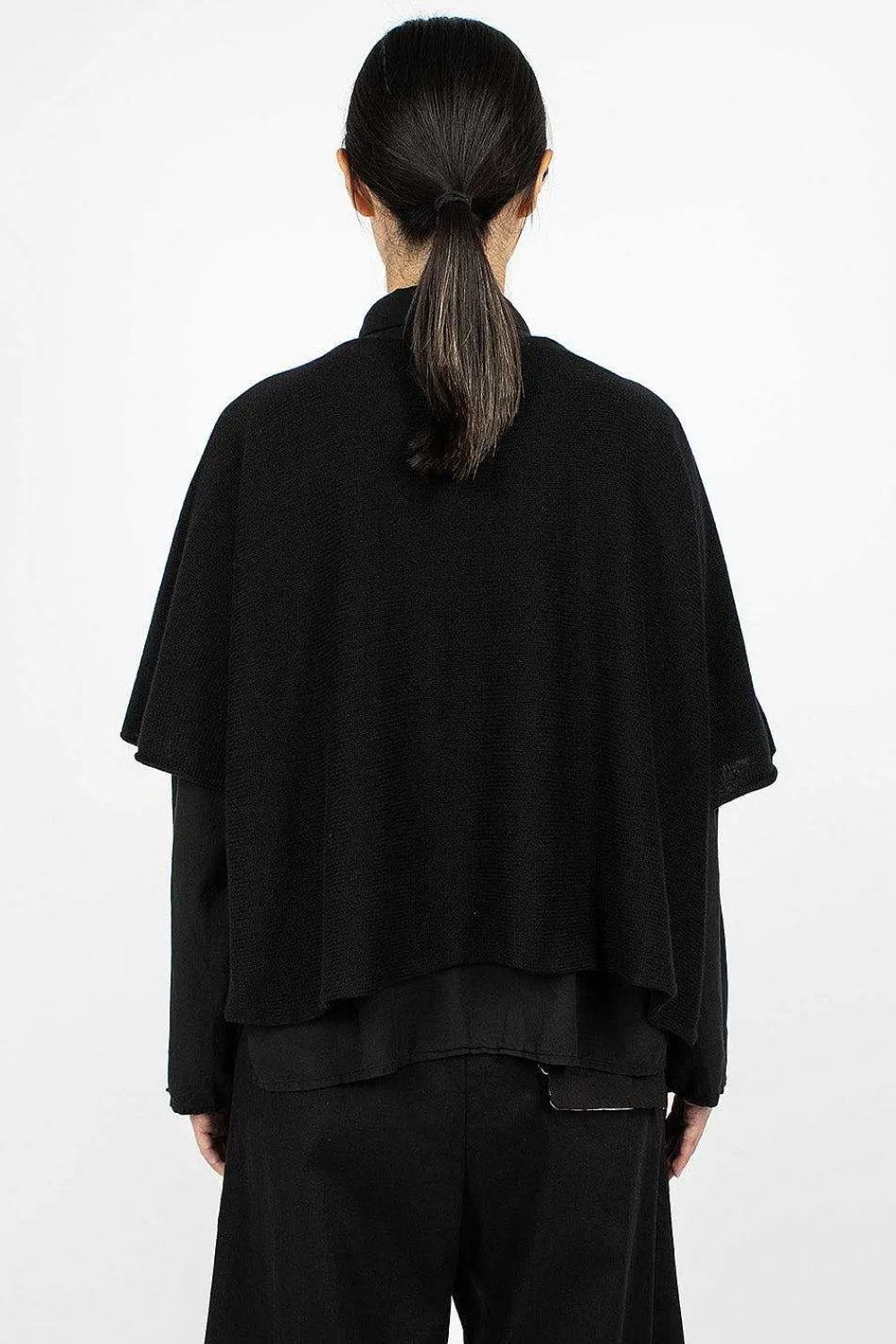 Album di Famiglia 40_217 Maxi Jumper Black| Knitwear