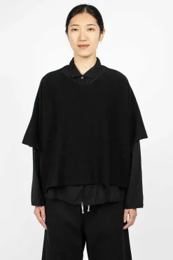 Album di Famiglia 40_217 Maxi Jumper Black| Knitwear
