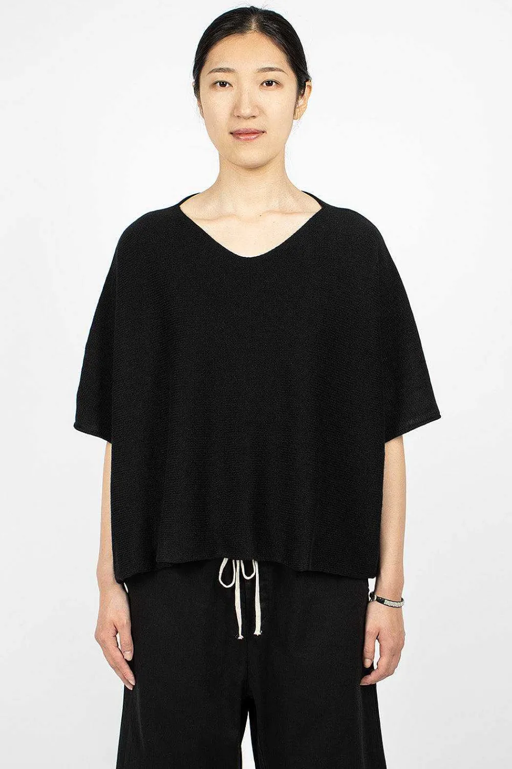 Album di Famiglia 40_217 Maxi Jumper Black| Knitwear