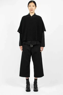 Album di Famiglia 40_217 Maxi Jumper Black| Knitwear
