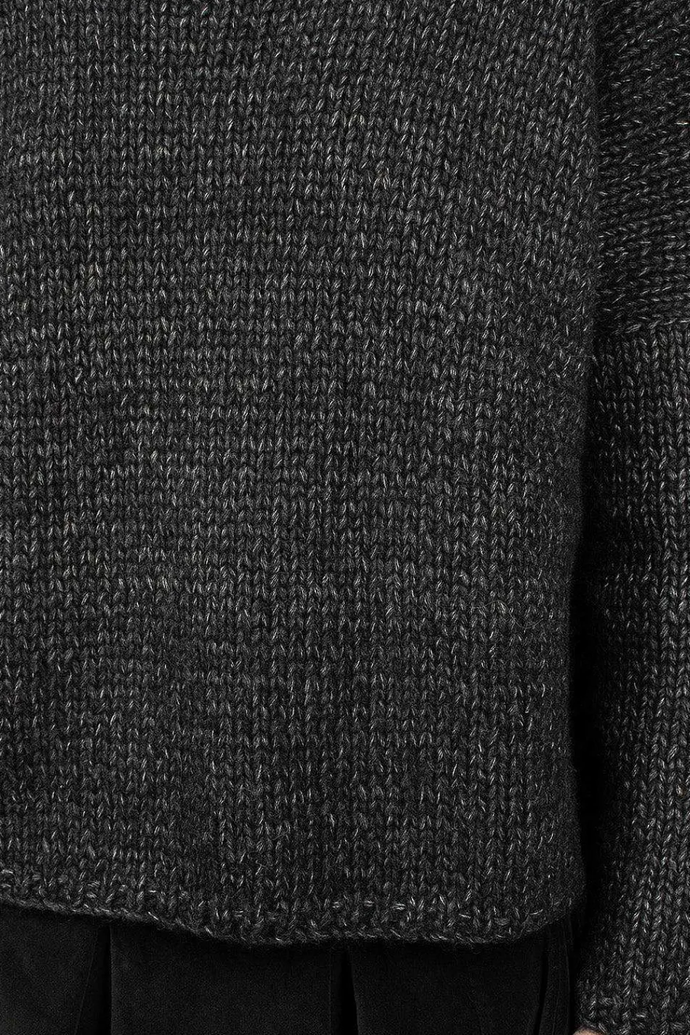 Album di Famiglia 40_213 Oversized High Neck Slate| Knitwear