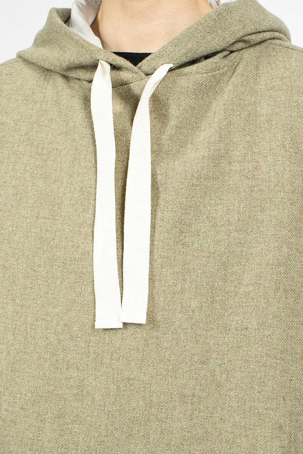 Album di Famiglia 40_210 Oversized Hoodie Olive| Knitwear