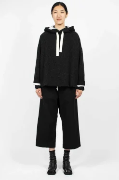 Album di Famiglia 40_210 Oversized Hoodie Slate| Tops