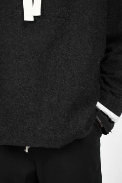 Album di Famiglia 40_210 Oversized Hoodie Slate| Tops