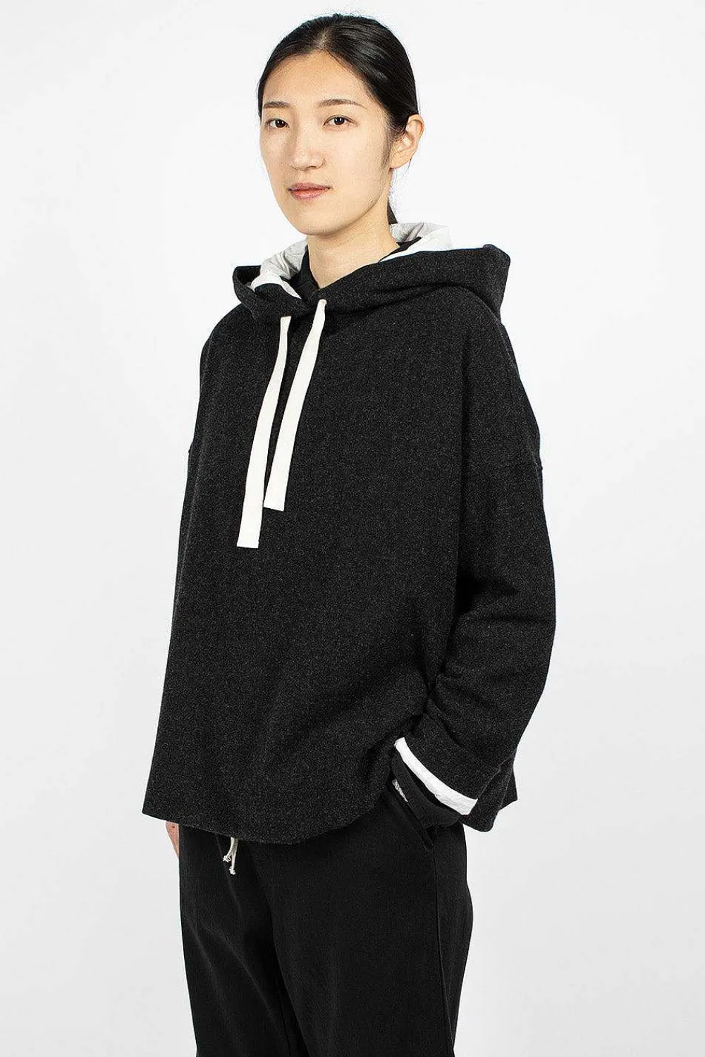 Album di Famiglia 40_210 Oversized Hoodie Slate| Tops