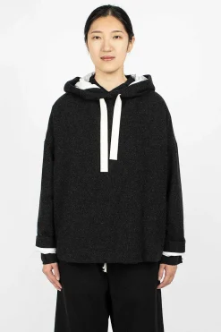 Album di Famiglia 40_210 Oversized Hoodie Slate| Tops