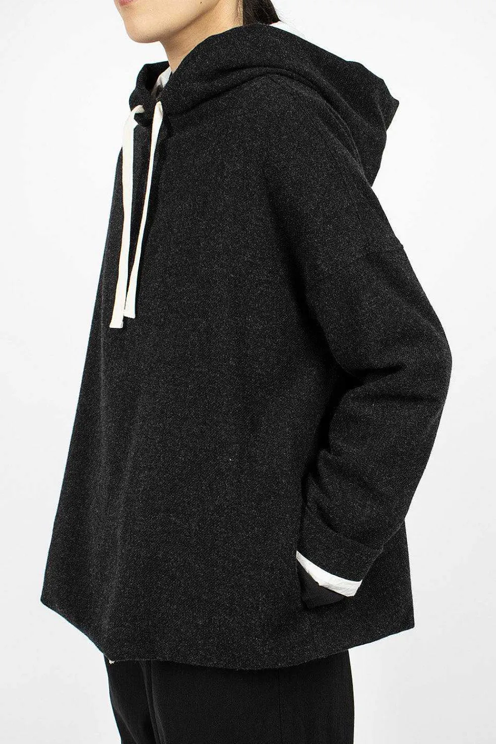 Album di Famiglia 40_210 Oversized Hoodie Slate| Tops