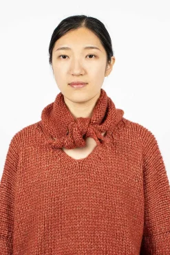 Album di Famiglia 94_63 Scout Scarf Red| Scarves & Gloves
