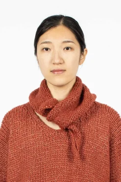 Album di Famiglia 94_63 Scout Scarf Red| Knitwear