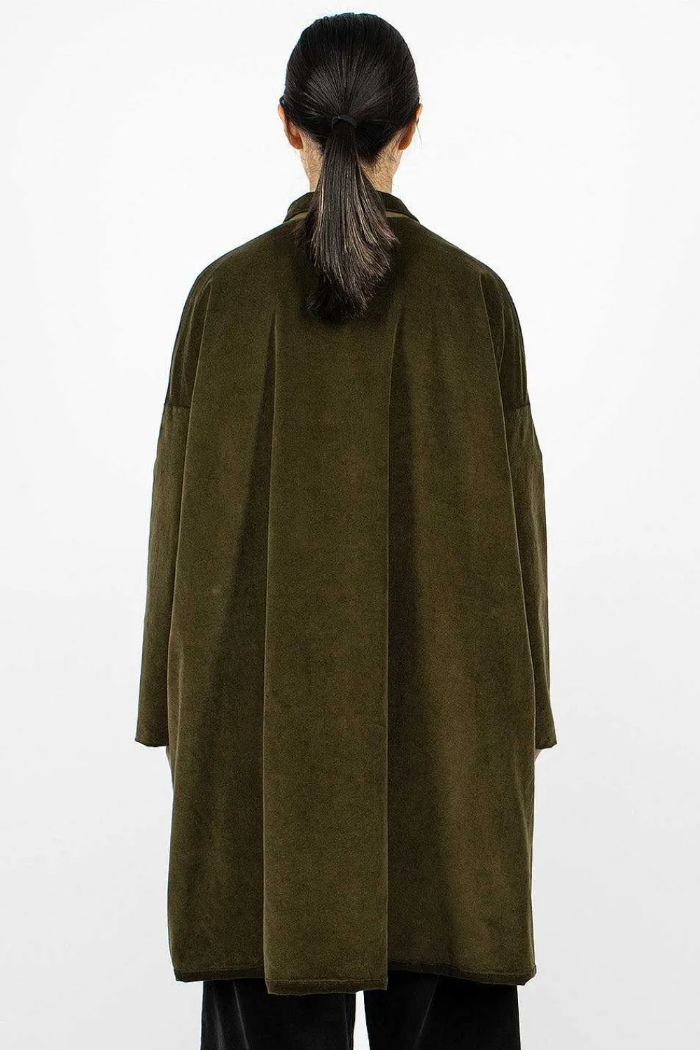 Album di Famiglia 45_29 Velvet Coat Olive| Outerwear