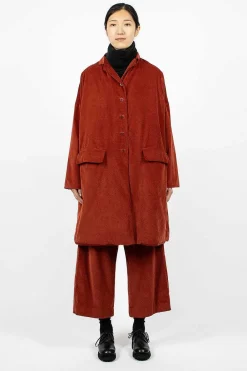 Album di Famiglia 45_29 Velvet Coat Red| Outerwear