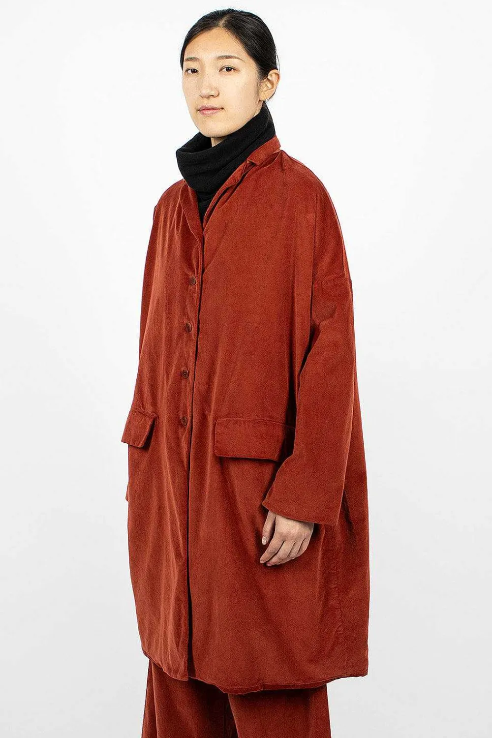 Album di Famiglia 45_29 Velvet Coat Red| Outerwear