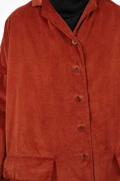 Album di Famiglia 45_29 Velvet Coat Red| Outerwear