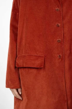 Album di Famiglia 45_29 Velvet Coat Red| Outerwear