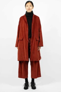 Album di Famiglia 45_29 Velvet Coat Red| Outerwear