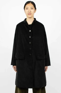 Album di Famiglia 45_29 Velvet Coat Slate| Outerwear