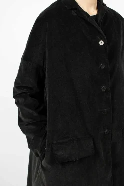 Album di Famiglia 45_29 Velvet Coat Slate| Outerwear