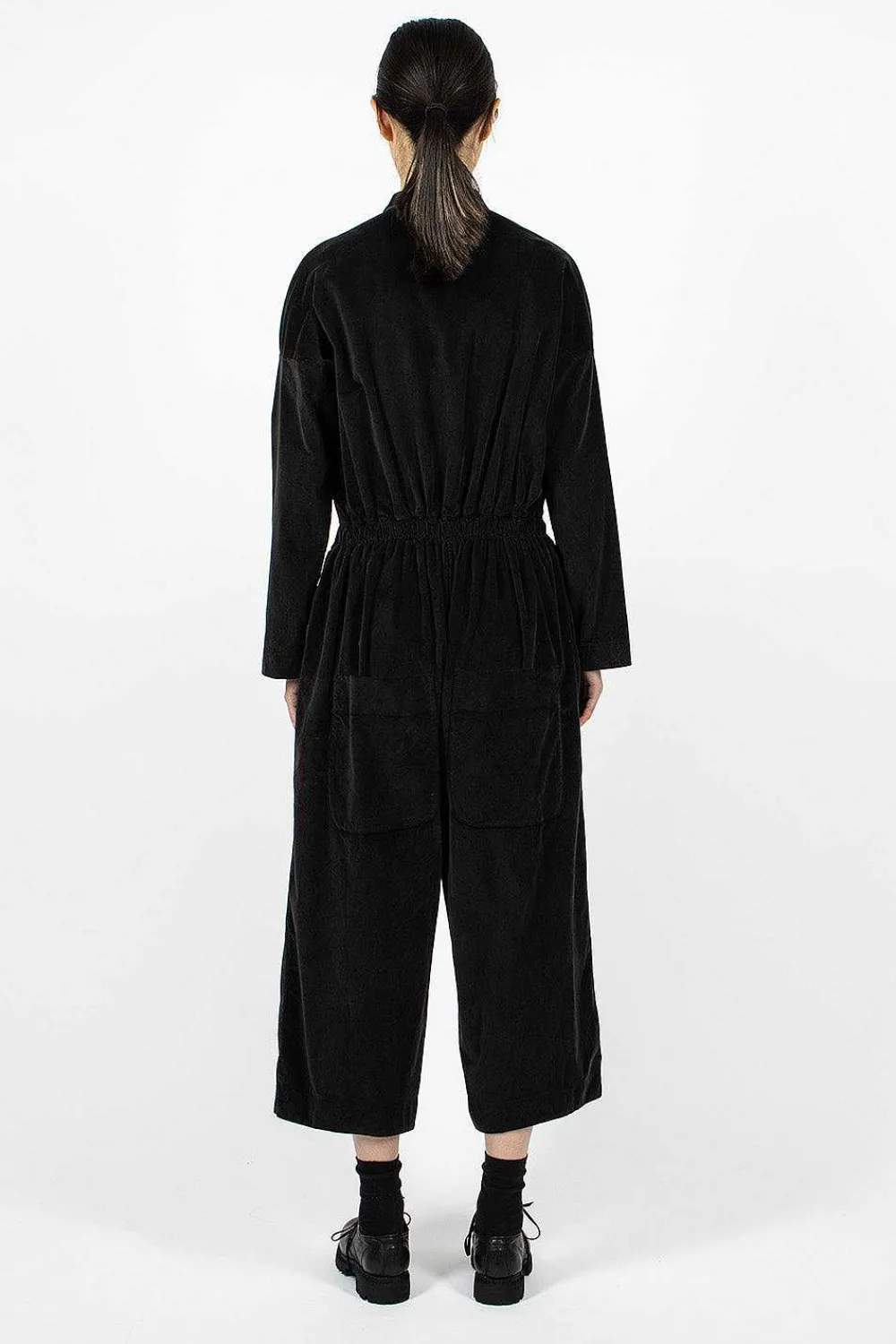 Album di Famiglia 60_03 Velvet Jumpsuit Slate| Trousers
