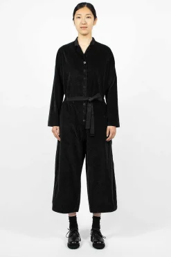 Album di Famiglia 60_03 Velvet Jumpsuit Slate| Trousers