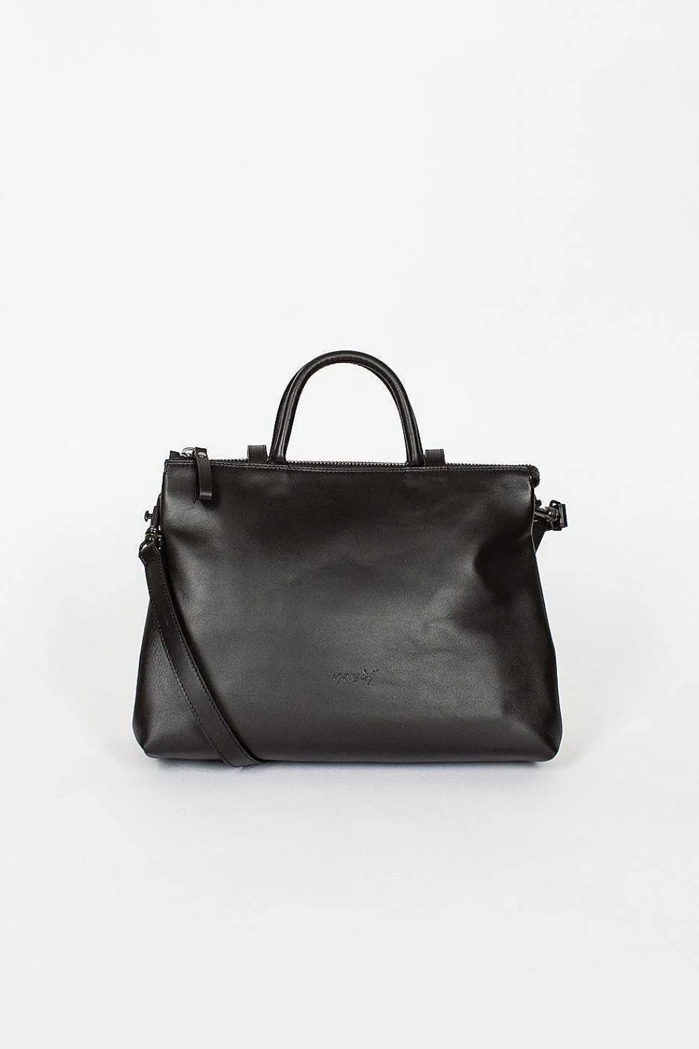 Marsell 4 Dritta Leather Tote Black| Bags