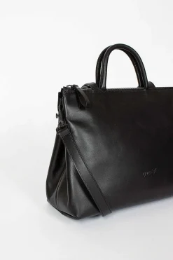 Marsell 4 Dritta Leather Tote Black| Bags