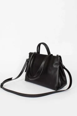 Marsell 4 Dritta Leather Tote Black| Bags
