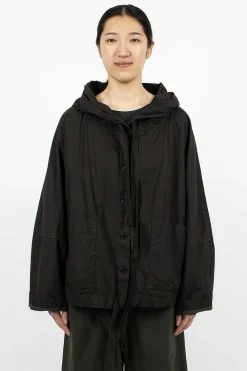 Album di Famiglia 4344 Hooded Jacket Cc Charcoal| Outerwear