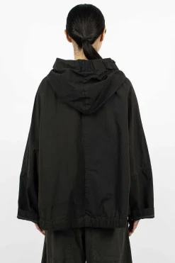 Album di Famiglia 4344 Hooded Jacket Cc Charcoal| Outerwear