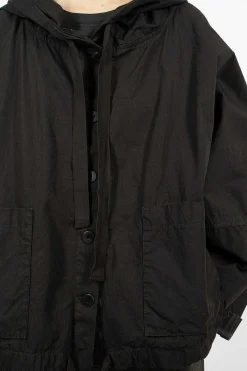 Album di Famiglia 4344 Hooded Jacket Cc Charcoal| Outerwear