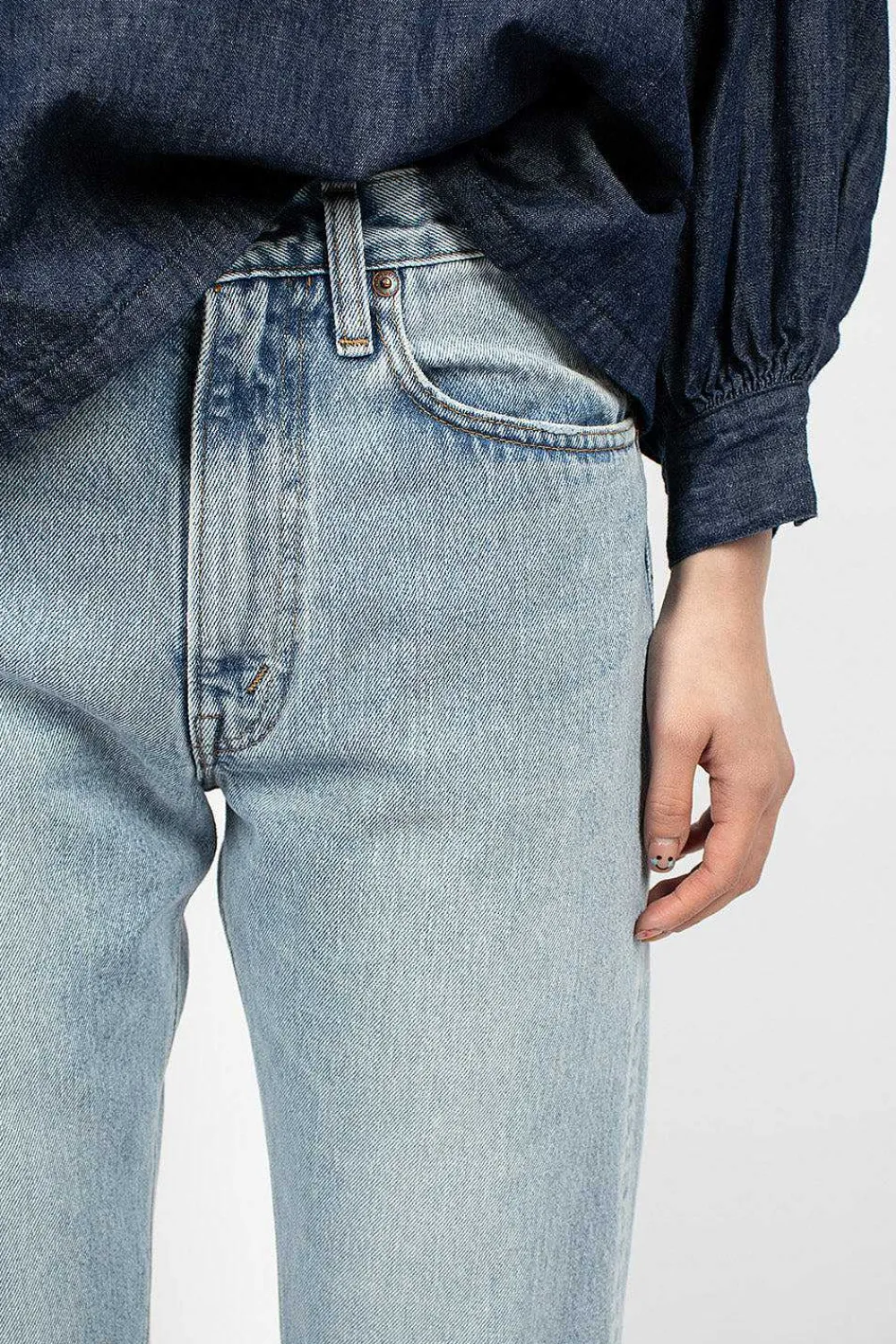 OrSlow 105 13Oz Jean Sky Blue| Jeans