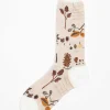 Antipast Am-773 Botanical Xv Socks Ivory| Tights & Socks