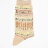 Antipast Am-763 Floret Terrace Socks Peach| Tights & Socks