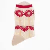 Antipast Am-758 Maguerite Socks Light Pink| Tights & Socks