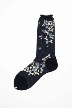 Antipast Am-778 Shamrock Socks Navy| Tights & Socks