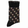 Antipast Am-460A Chidori Socks Black| Tights & Socks