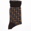Antipast Am-460A Chidori Socks Brown| Tights & Socks