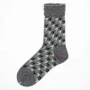 Antipast Am-460A Chidori Socks Grey| Tights & Socks