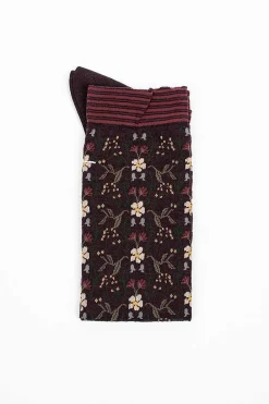 Antipast Am-774Hs Wall Flower Socks Wine| Tights & Socks