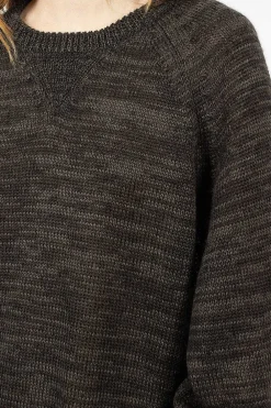 VISVIM Amplus Crew Knit Black| Knitwear