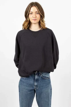 VISVIM Amplus Crew L/S Black| Tops
