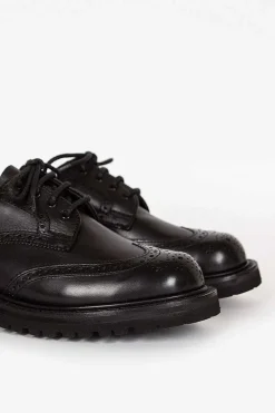 Tricker’s Anne Leather Brogue Black| Shoes
