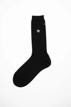 Antipast Anp-112 Super Merino Bee Socks Black| Tights & Socks