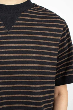 Margaret Howell Archive Matte Jersey Black/Bark| Tops
