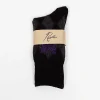 Needles Argyle Jacquard Socks Charcoal| Tights & Socks