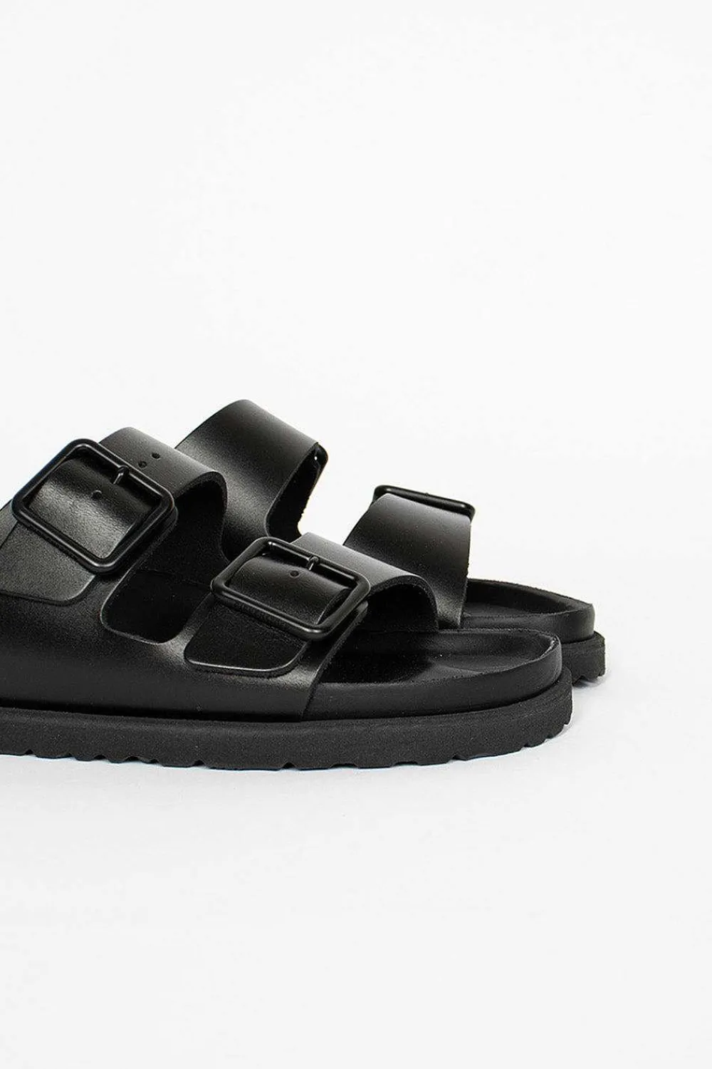 Birkenstock Arizona Nappa Sandal Black| Shoes