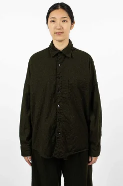 Chez Vidalenc Axl Shirt Dark Khaki| Shirts