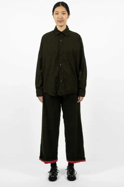 Chez Vidalenc Axl Shirt Dark Khaki| Shirts