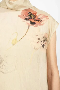 Dries Van Noten Back Button Shirt Ecru| Shirts